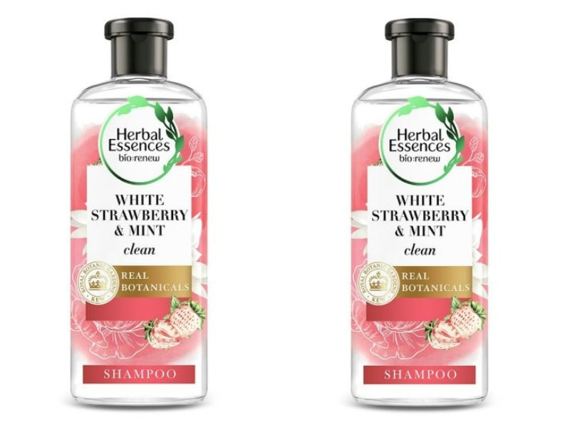 Herbal Essences White Strawberry & Sweet Mint Shampoo ini ialah syampu rambut wanita bertudung yang menjanjikan rambut segar sepanjang har