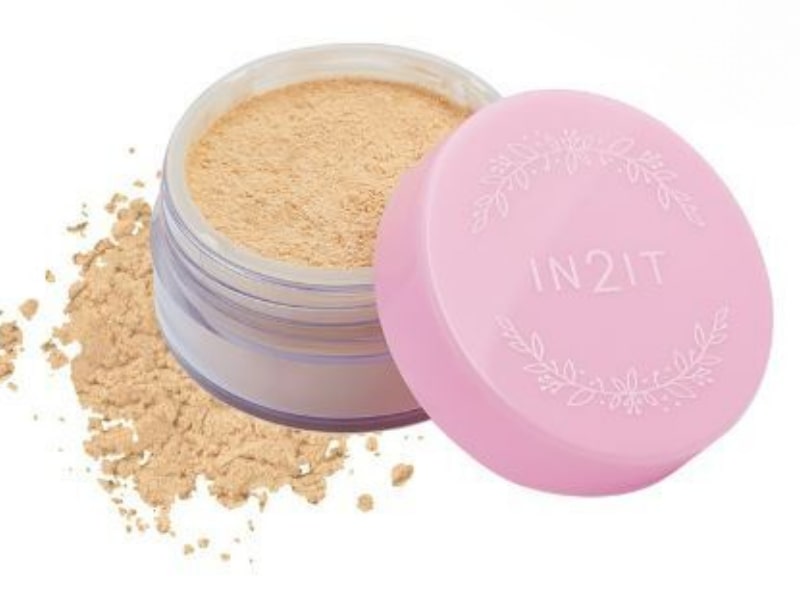  This IN2IT loose powder also works for all skin tones 