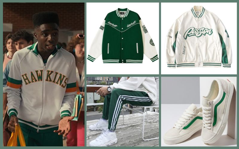 lucas, hawkins basketball uniform, stranger things