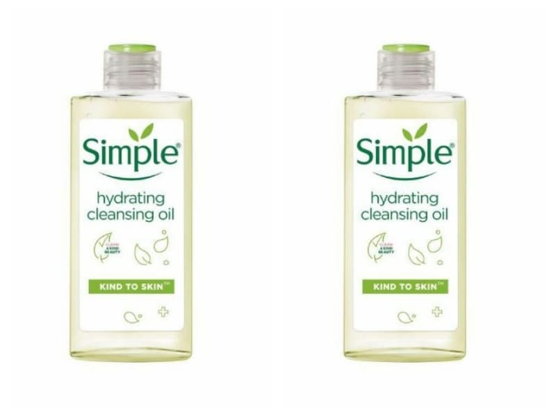 Simple Kind to Skin Hydrating Cleansing Oil is among one of the best cleansing oils due to its skin-loving ingredients. 