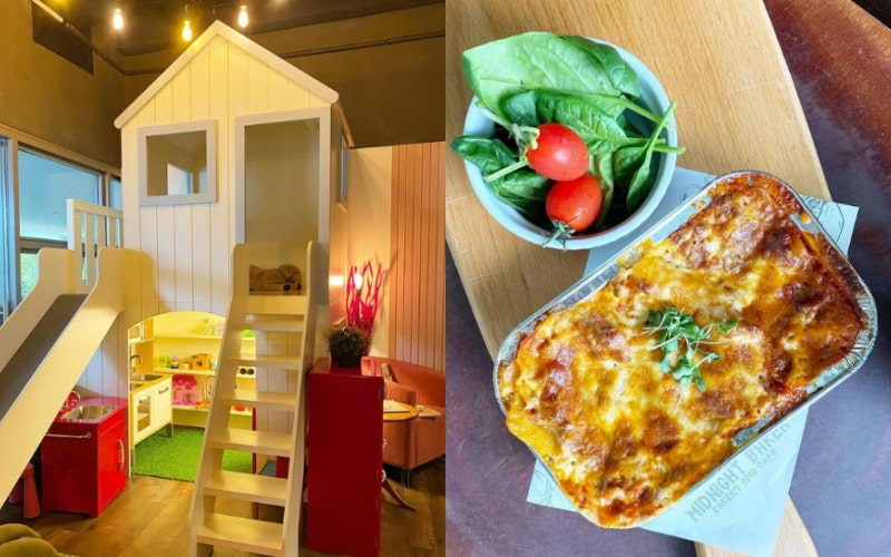 the mightnight baker kids friendly cafe with playground kl