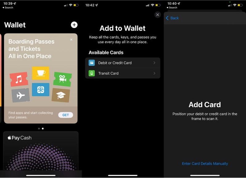 Adding cards to Apple Pay on iPhone apple pay in malaysia