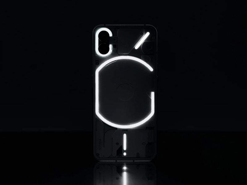 The Glyph Interface on the Nothing Phone
