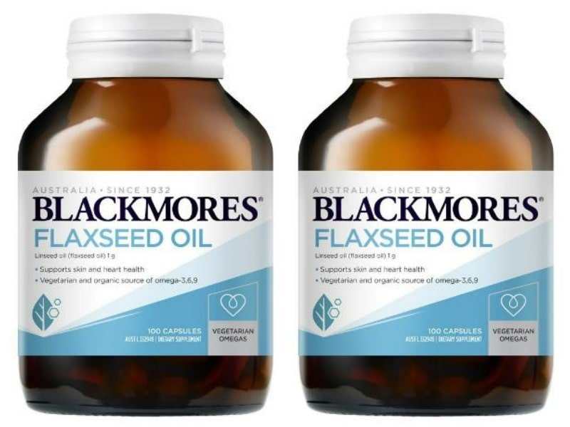 Blackmores Flaxseed Oil ini membekalkan omega-3, 6, dan 9 yang organik serta vegetarian.
