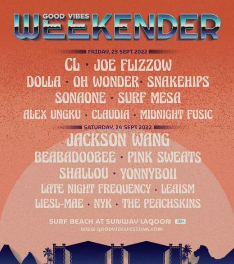 music festival malaysia good vibes weekender