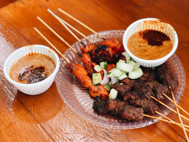 best food in kajang willy satay