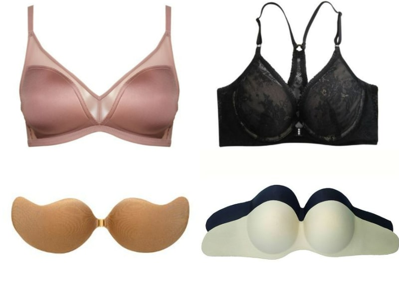 Types of bras to wear with different dresses