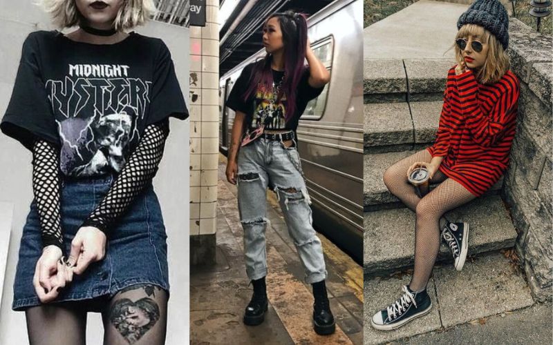 Aesthetic shop grunge style