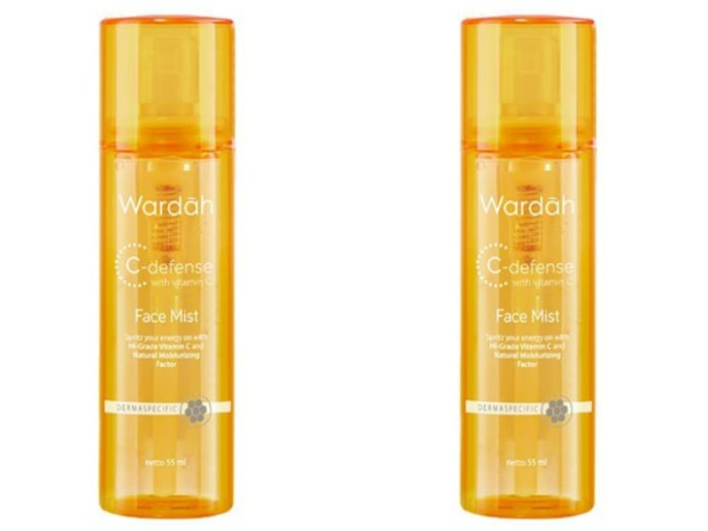 Wardah C-Defense Face Mist is one of the best face mists on your must-have list. 