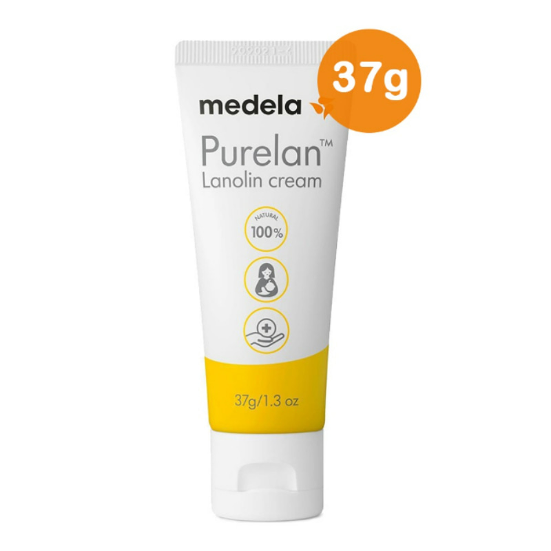  Medela Purelan Lanolin Nipple Cream for Breastfeeding, 100%  All Natural Single Ingredient, Hypoallergenic, Soothing Protection, Safe  for Nursing Mom and Baby, 1.3 Ounce Tube : Baby