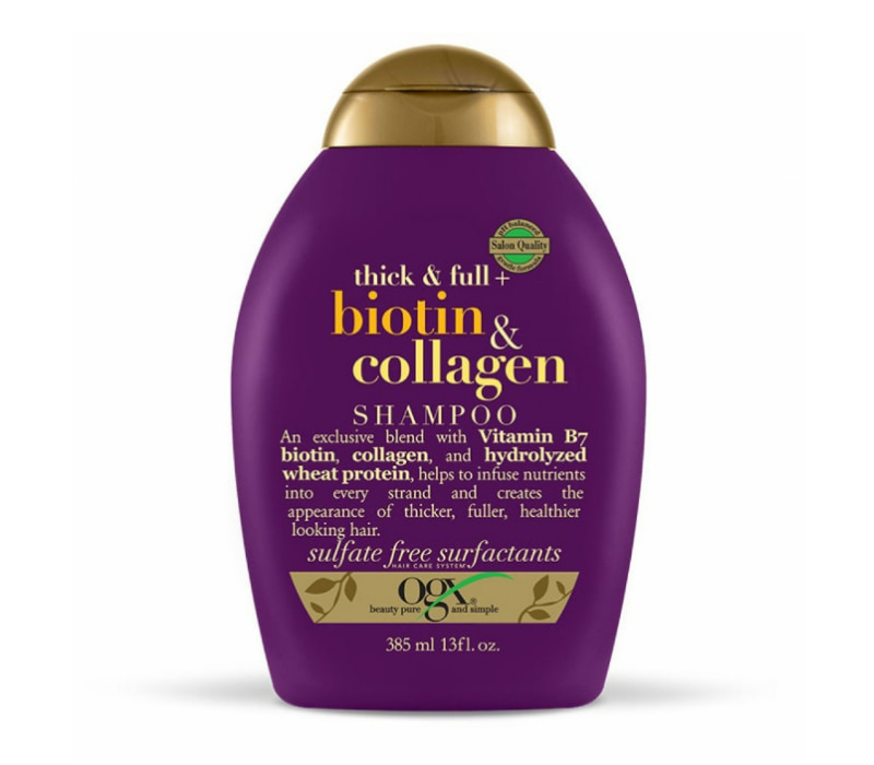 OGX biotin collagen shampoo