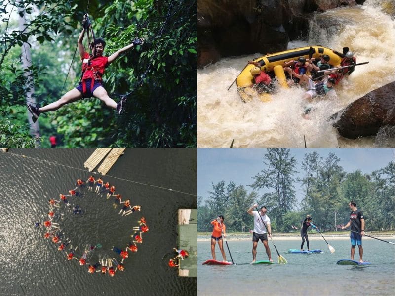 Outdoor fun team building activities in Malaysia