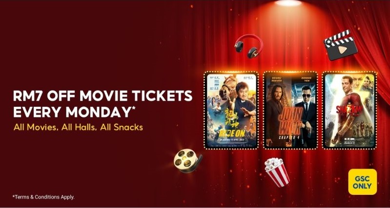 Buy movie tickets on Shopee Malaysia app