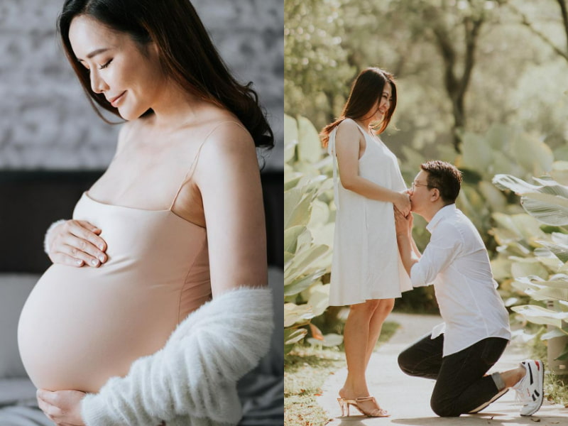 Best maternity pregnancy photoshoot Malaysia