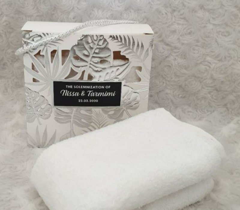 Towel affordable door gift for wedding Malaysia