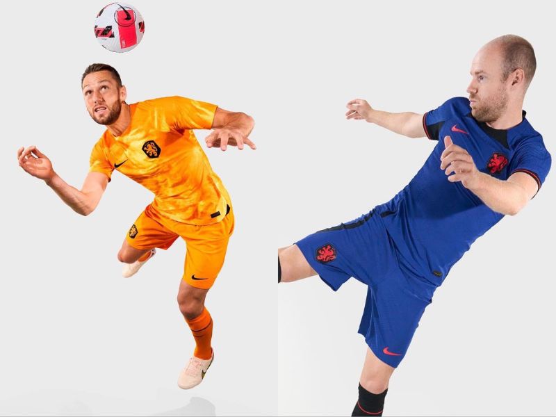 Netherlands home and away jerseys FIFA World Cup 2022