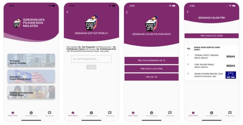 MySPR mobile app how to vote in Malaysia