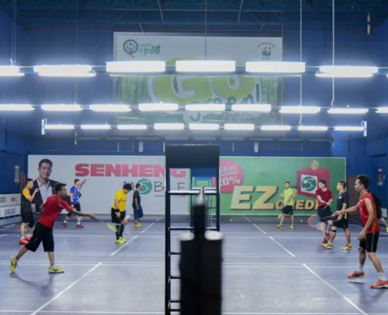 badminton court kl sports arena taman sri sentosa