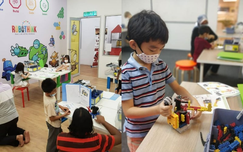 Robothink best coding classes for kids Malaysia