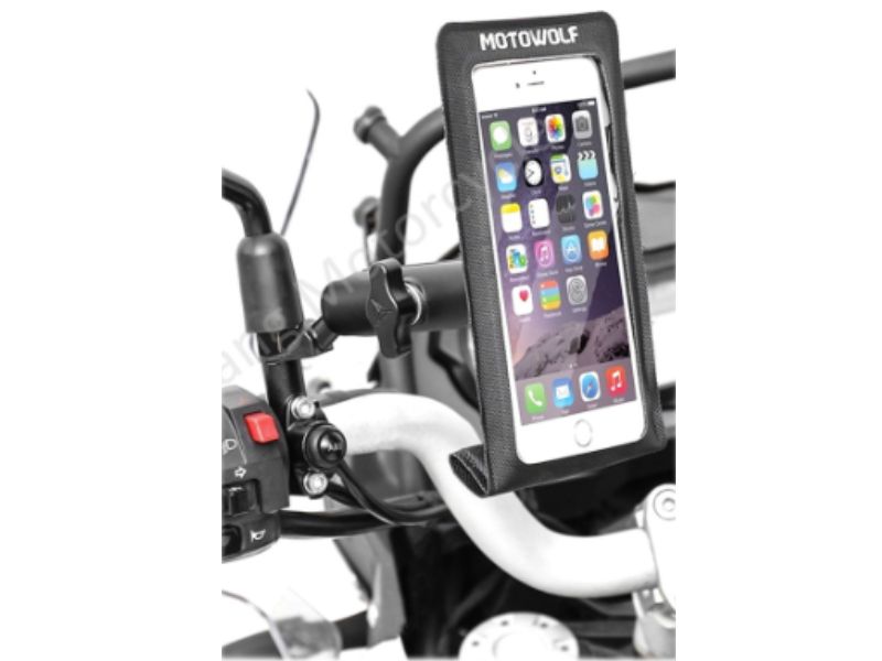 MOTOWOLF Waterproof Motorcycle Phone Holder