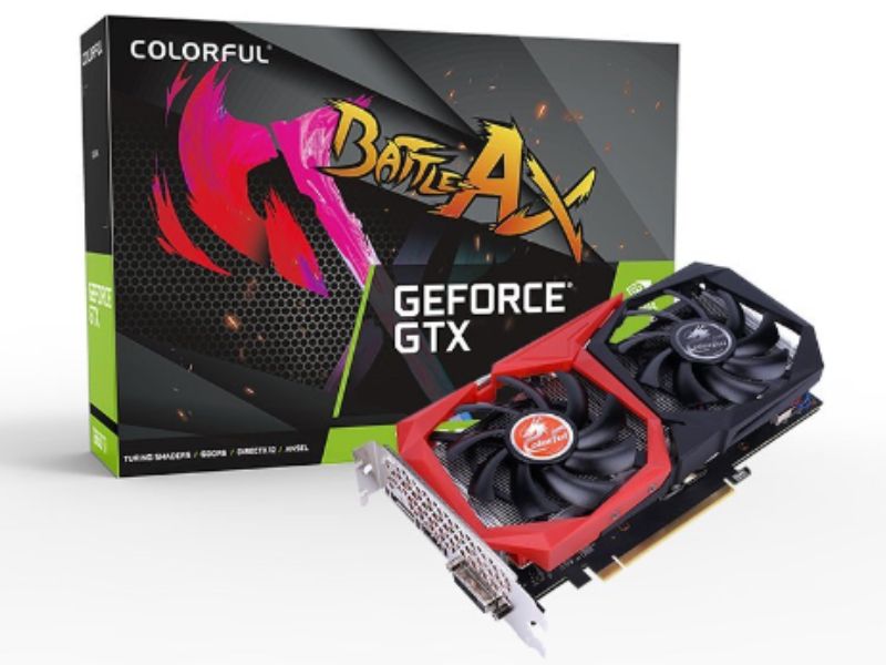 Colorful GeForce GTX1660 Super NB 6G-V best budget graphics cards