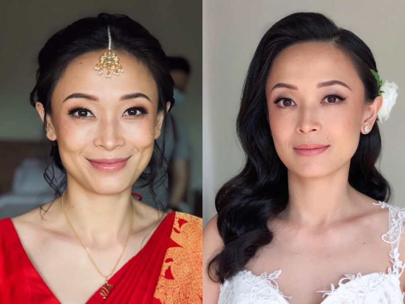 Justine Tee best bridal makeup artist Malaysia