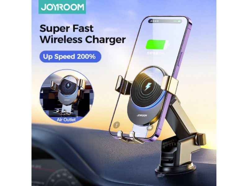 Joyroom Wireless Charging Car Phone Holder