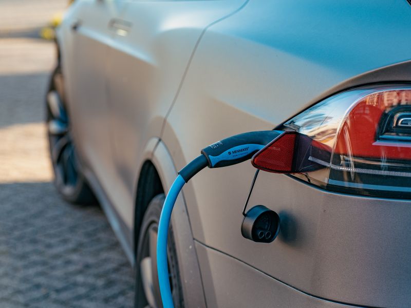 charging an electric car