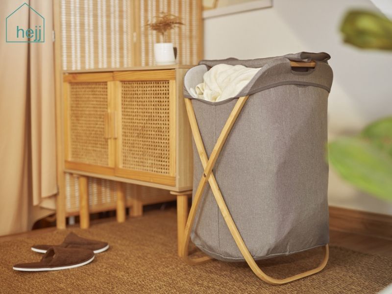 Hejj bamboo laundry basket