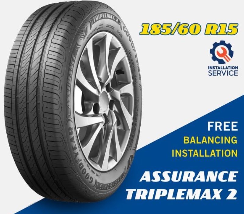 Goodyear Assurance TripleMax 2 tayar kereta terbaik malaysia