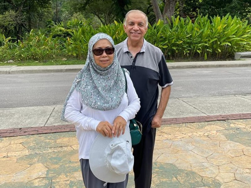 Datuk Ameer Mydin Ali and Datin Siti Hawa