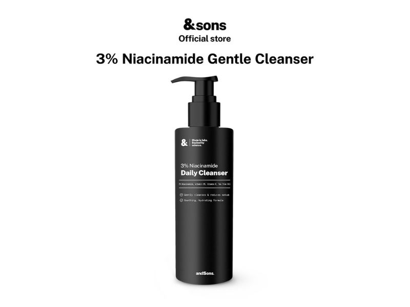 andSons Niacinamide Cleanser