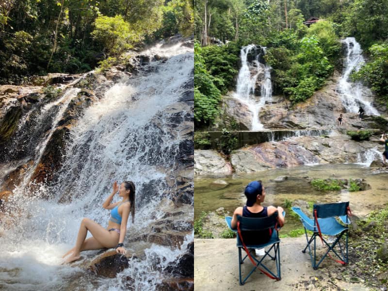 Kanching Waterfall pre wedding photoshoot Malaysia