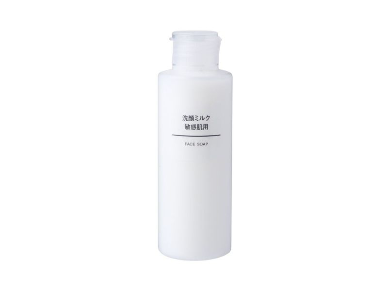 MUJI Sensitive Skin best face wash for men Malaysia