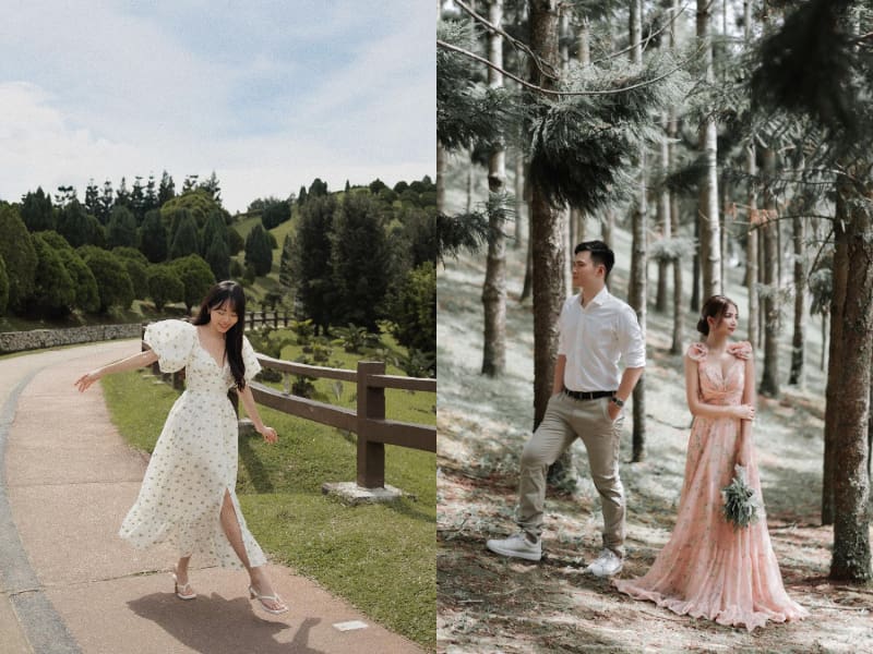 Taman Saujana Hijau pre wedding photoshoot Malaysia