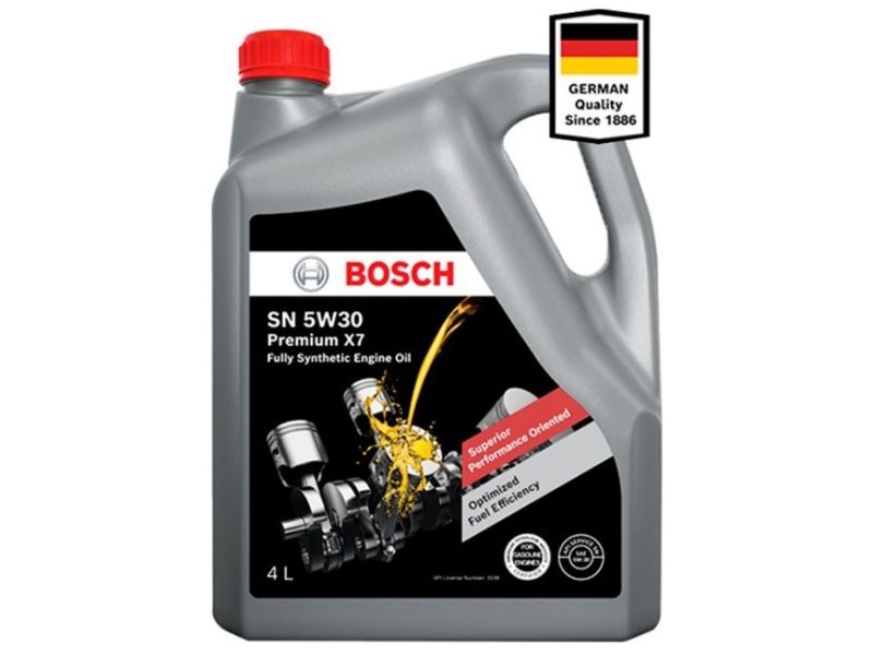 Bosch Premium X7 5W30 best engine oil malaysia