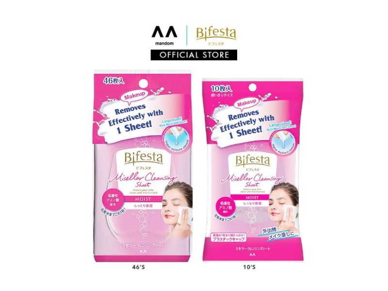 Bifesta best makeup remover wipe Malaysia