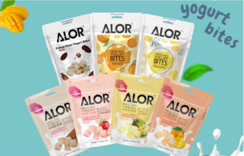 Alor Freeze Dried Yogurt Bites healthy malaysian snacks