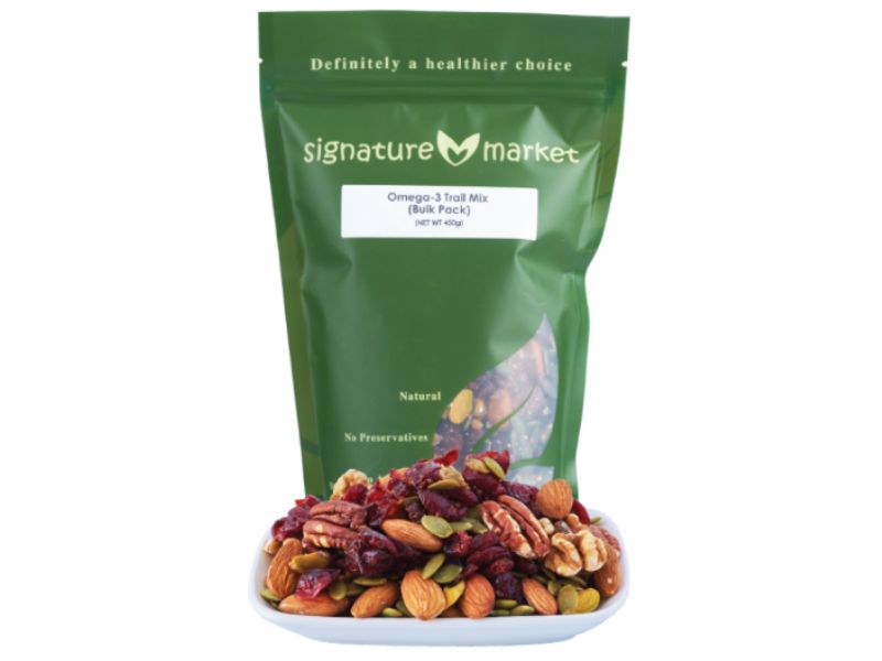 Signature Market Omega-3 Trail Mix healthy malaysian snacks