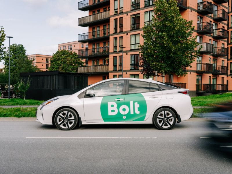 A Bolt e-hailing vehicle malaysia