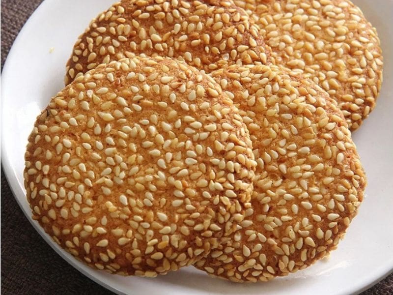 sesame cookies chinese new year