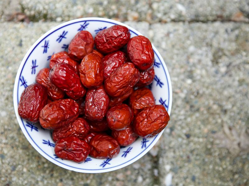 Red dates chinese new year food