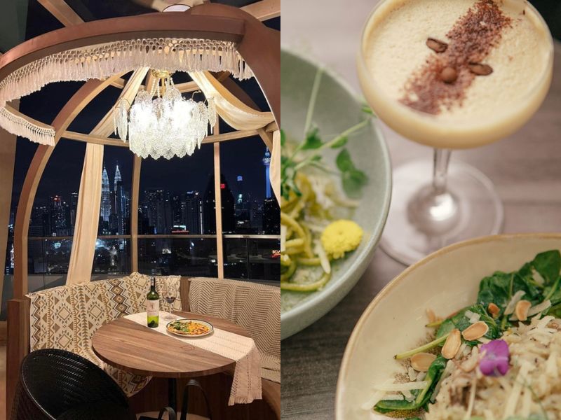 Fly Me To rooftop dining in kl