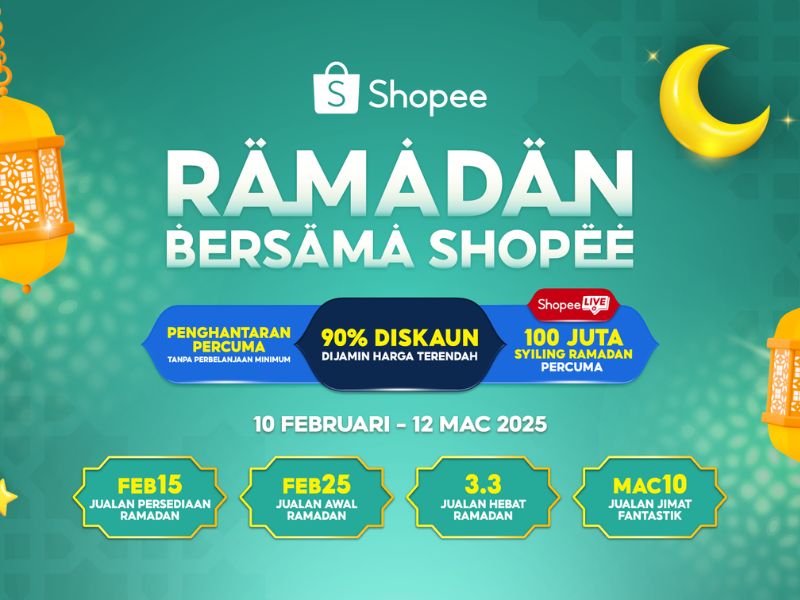 Ramadan Bersama Shopee sale malaysia