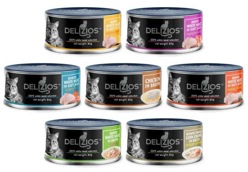 Delizios Wet Cat Food best cat food in malaysia