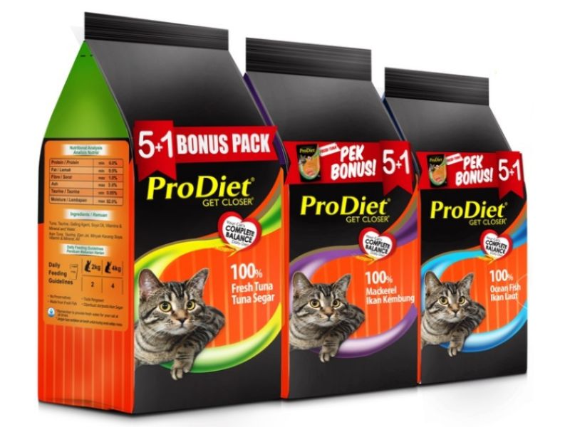 ProDiet Wet Cat Food makanan kucing terbaik