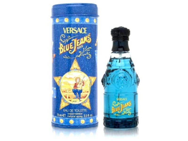 Versace Men’s Blue Jeans EDT perfume lelaki terbaik