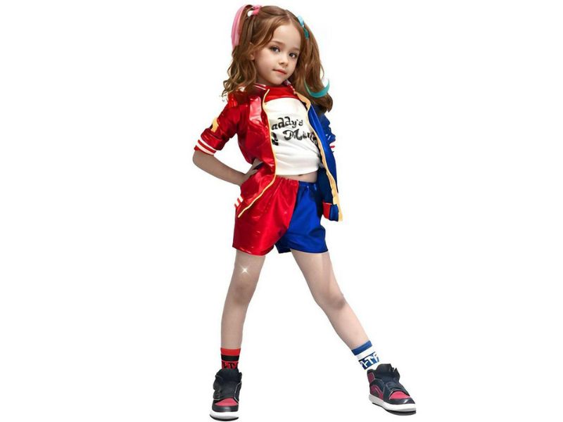 Harley Quinn halloween costumes for kids