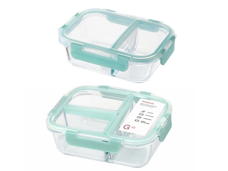 Lock&lock Spill-Proof Glass Lunch Box lunch boxes malaysia