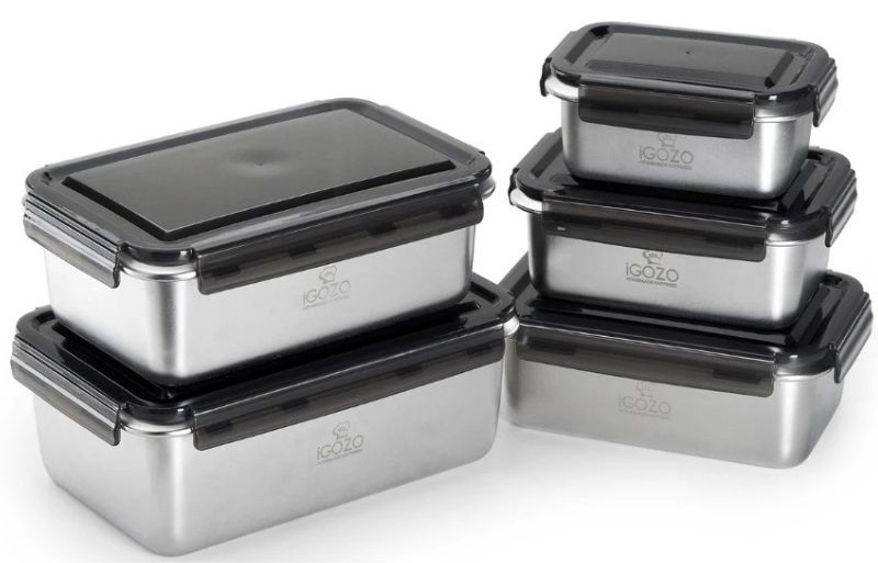 iGOZO Stainless Steel Lunch Box